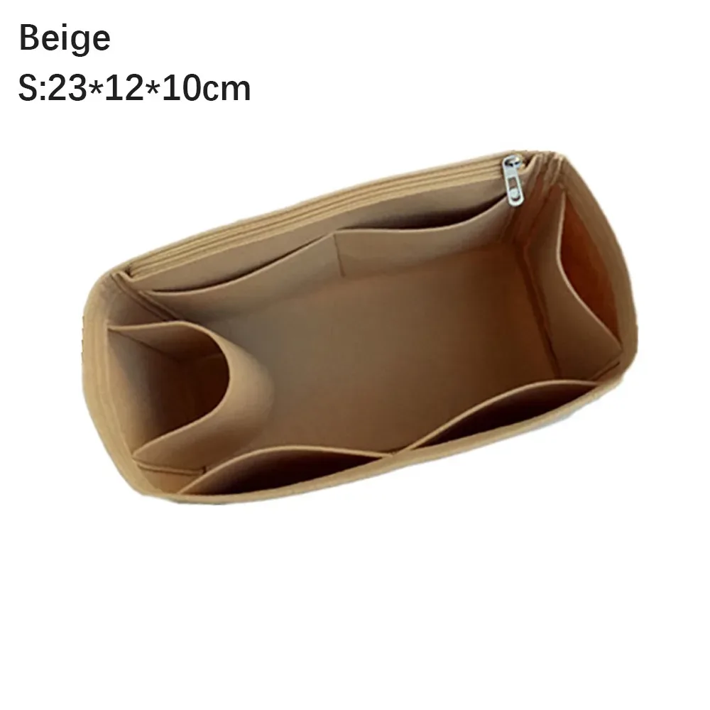 sac à main en feutre simple, sac de rangement, support de sac, doublure de sac portable, multi-poches, sac interne de voyage pour birkin25/30/35