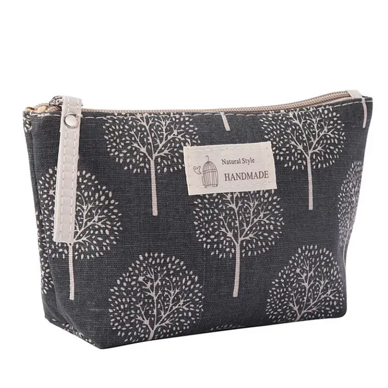 sac à cosmétiques souple en toile ours pour femmes, sac de rangement de voyage, articles de toilette, sac à cosmétiques mignon, sacs de maquillage portables