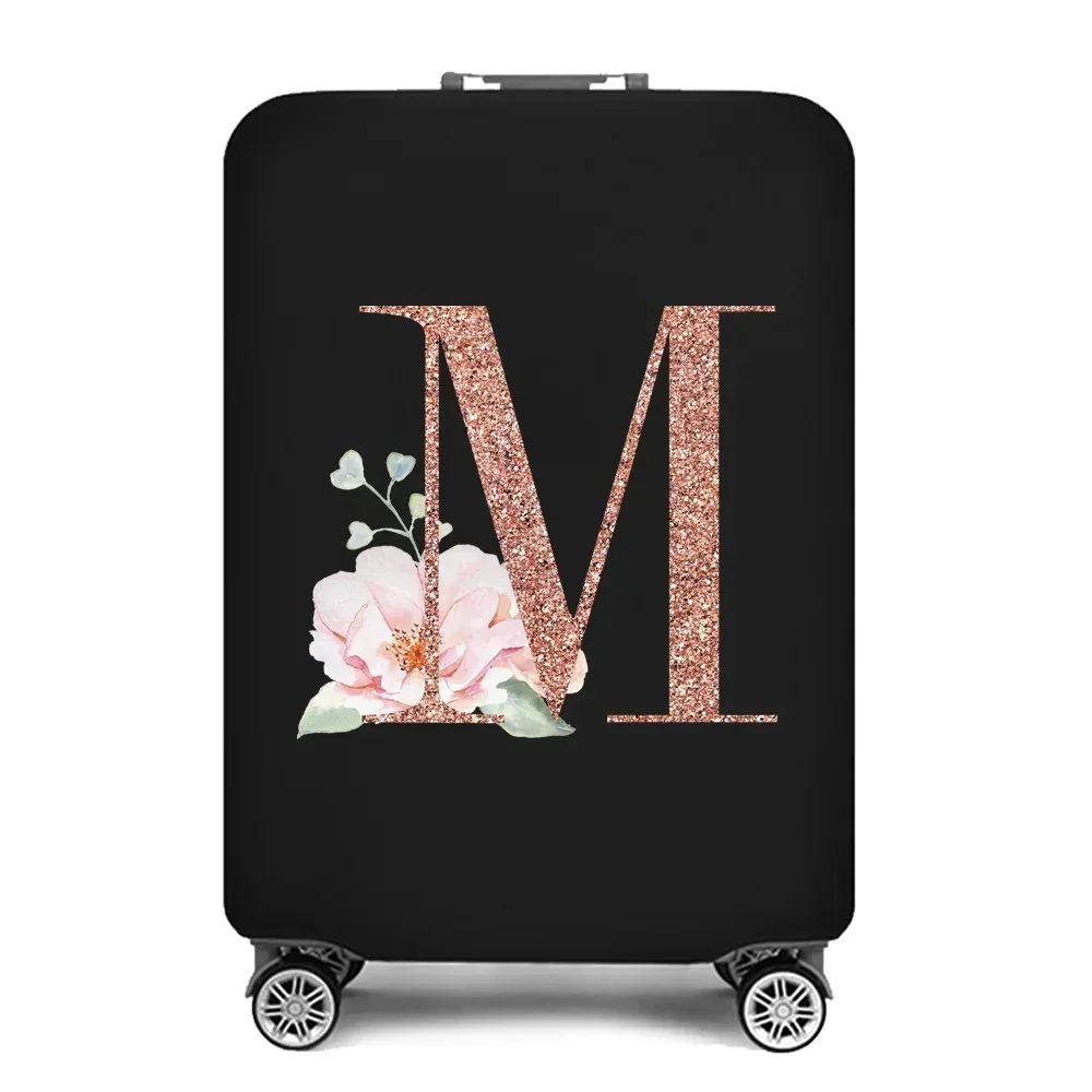 housses de protection pour bagages extensibles 18-32, housse de protection pour valise de voyage, série or rose, housses anti-poussière, organisateur de voyage