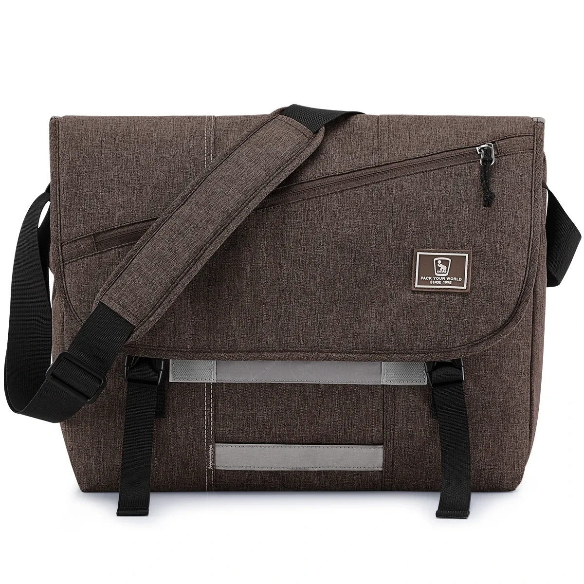 oiwas 15 pouces ordinateur portable hommes sac de messager mode voyage fronde sac à bandoulière hommes toile porte-documents mâle sac à bandoulière pour adolescents