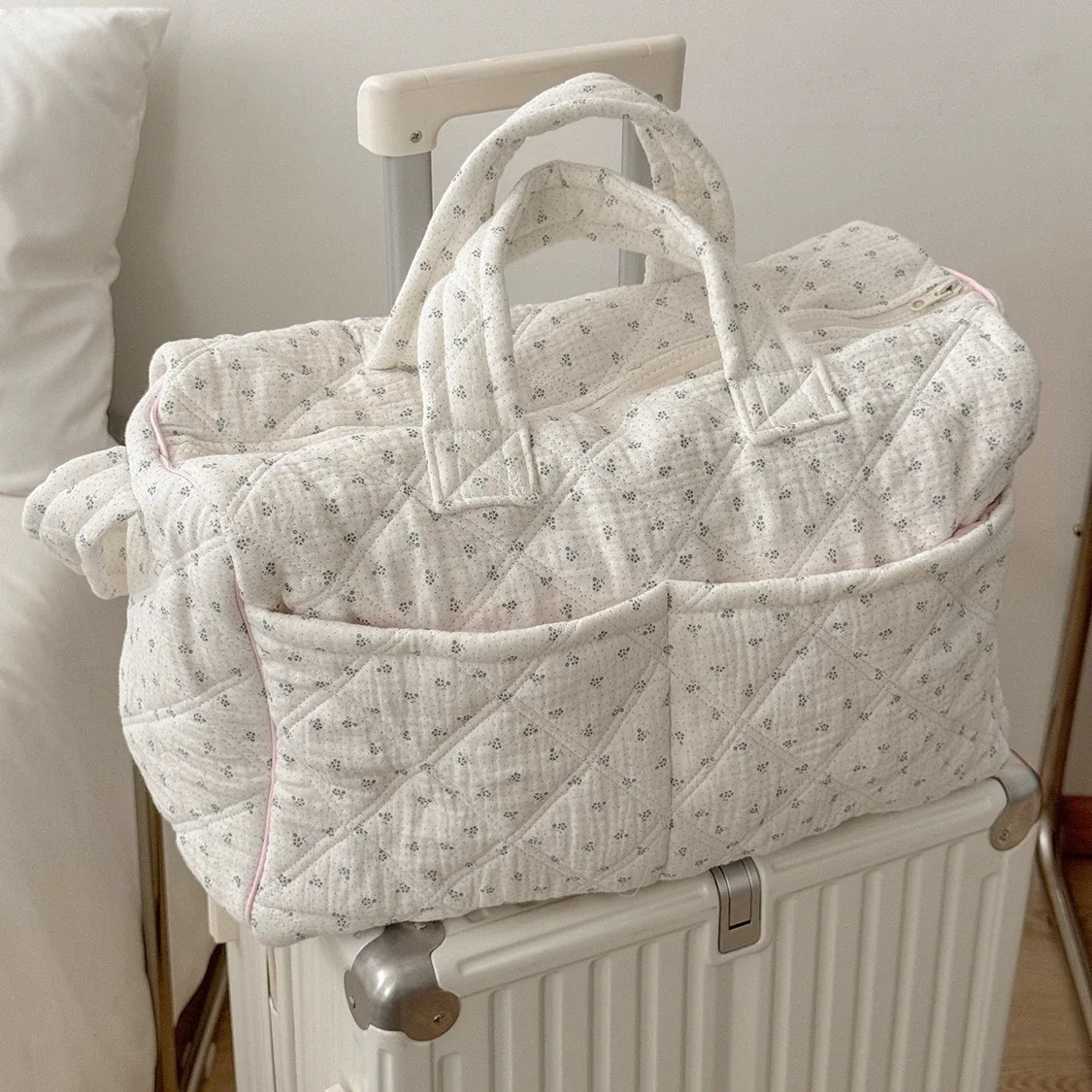 sacs de voyage tendance, sacs à main grande capacité, sacs à bandoulière pour hommes et femmes, sacs fourre-tout d'extérieur, valises et sacs de voyage à motif floral