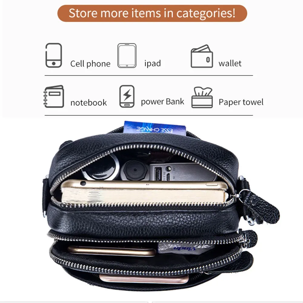 sac à bandoulière en cuir véritable pour homme bullcapatin, sac messager, sacoche, sac à main, sac de voyage