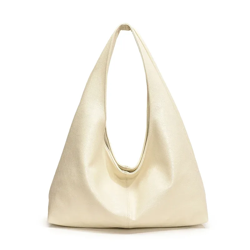 leftside – grands sacs hobo en cuir pu pour femmes, sac à bandoulière d'hiver pour dames, nouvelle tendance y2k, sacs à main et bourses, 2024