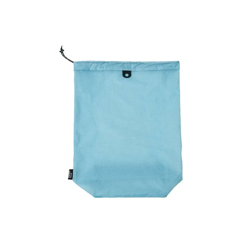 sac de rangement pour pantoufles en nylon enduit de silicone, pochette à cordon de couleur unie, sac à chaussures anti-poussière et imperméable