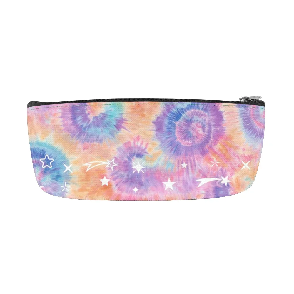 sac à dos imprimé étoile dreamy tie-dye, sacs à crayons, sangles réglables, sac d'école léger et durable, sac à dos de voyage pour adolescents, ensembles