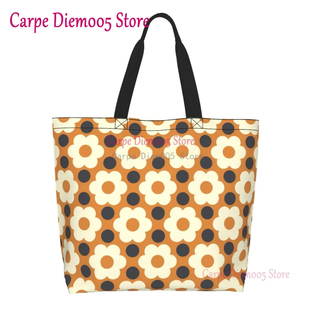 orla kiely sac fourre-tout grande capacité pour femme, sac d'épicerie pour femme, initié