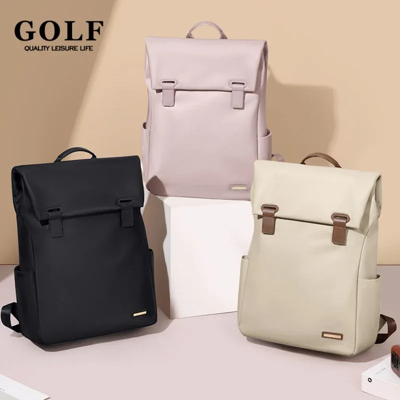 sac à dos de golf élégant pour femmes, sacs à dos esthétiques de voyage étanche pour ordinateur portable 15 6 pouces, sacs de luxe antivol pour femmes, tendance 2024
