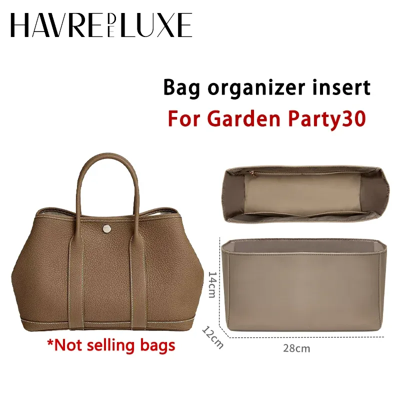insert organisateur de sac pour fête dans le jardin 30 36, rangement en nylon, support de sac durable, rangement, modification intérieure, accessoires de sac