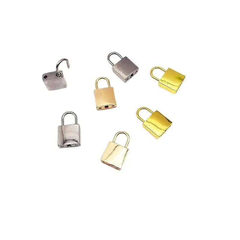 1 pièce de fermoir carré en métal pour sac, cadenas, boucle de fermeture, accessoire décoratif pour sac à main, bagages, artisanat diy.