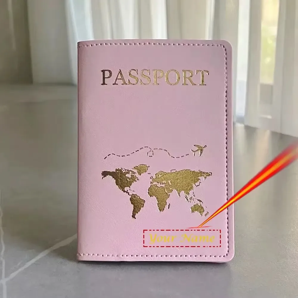 couverture de passeport personnalisé prenom pour femmes, couverture passeport personnalisé porte-passeport gravé avec noms, protege passport personalisé mignon, couples