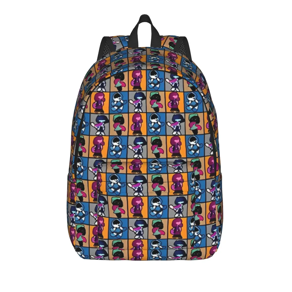 sac à dos de jeu deltarunes pour hommes, femmes, adolescents, lycéens, randonnée, voyage, sac à dos de jour, sacs en toile pour ordinateur portable avec poche