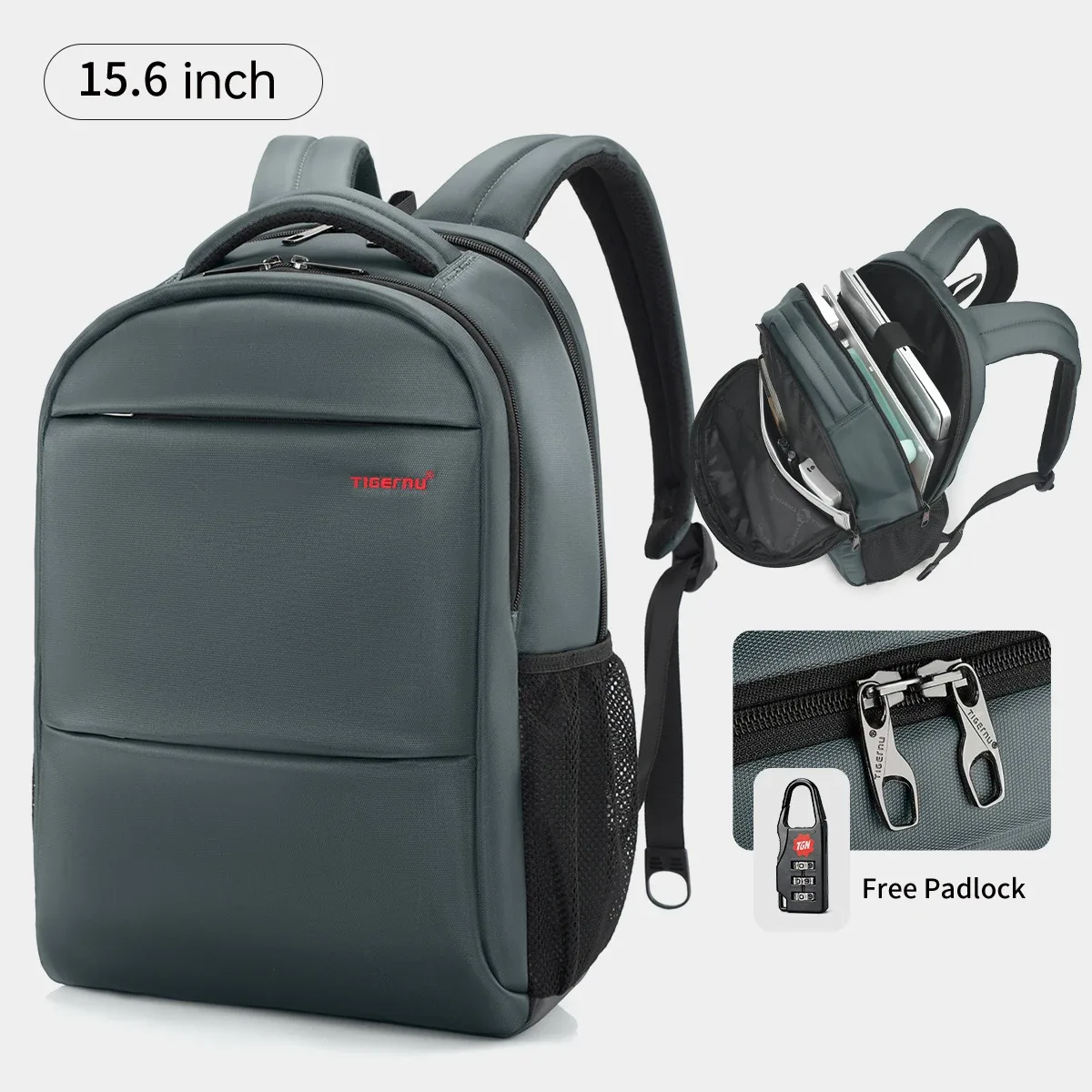 tigernu sac à dos antivol pour femmes grande capacité 15.6 pouces sac à dos pour ordinateur portable sac de voyage cartable pour femmes filles
