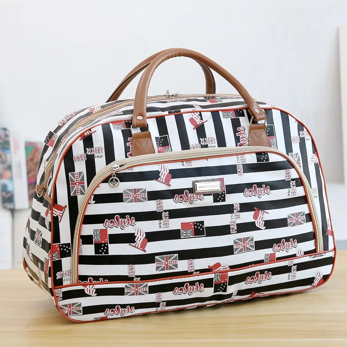 sacs fourre-tout de voyage en cuir pu pour femmes, sac à bagages de grande capacité, sac de sport étanche, sac de voyage décontracté pour week-end, organisateur