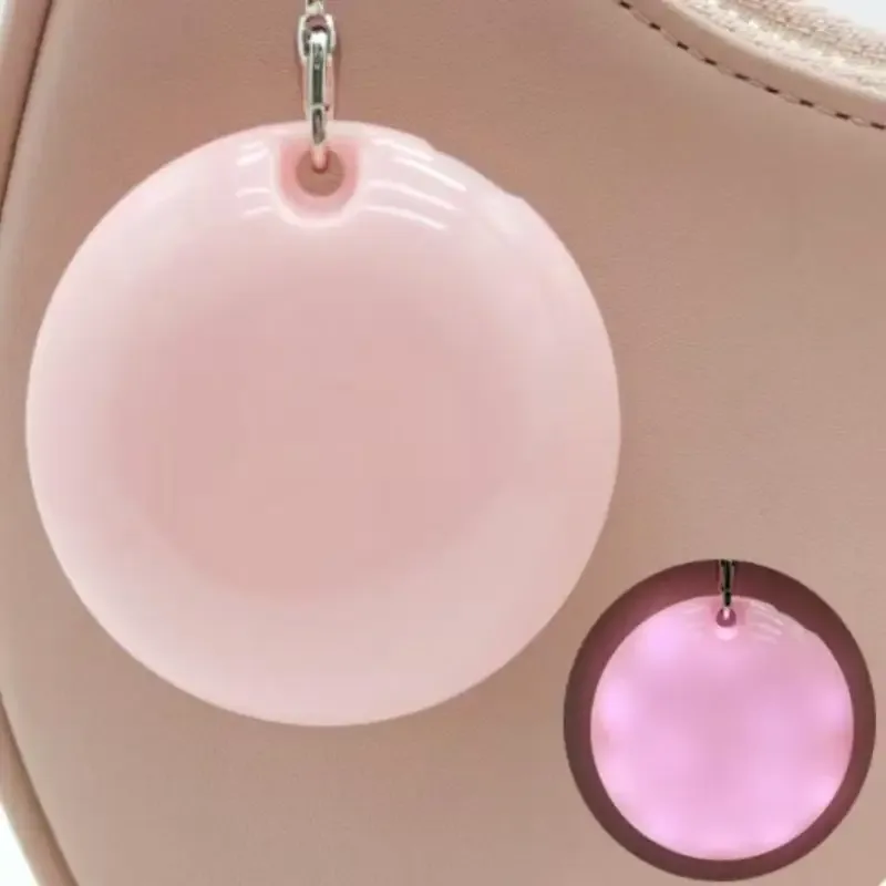 porte-clés veilleuse led en forme de cœur, rechargeable par usb, lumière douce pour la décoration de sac à dos, cadeaux pour filles, utilisation nocturne