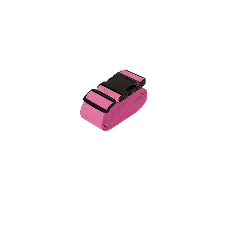 ensemble de sangles à boucle monobloc, sangle d'emballage en nylon résistante à l'usure, sangle de bagage anti-ouverture, étiquette d'identification pour compagnies aériennes, accessoires de bagage pour voyages et déplacements professionnels, adaptés aux voyageurs / étudiants / professionnels en déplacement, accessoires anti-ouverture pour bagages à main.