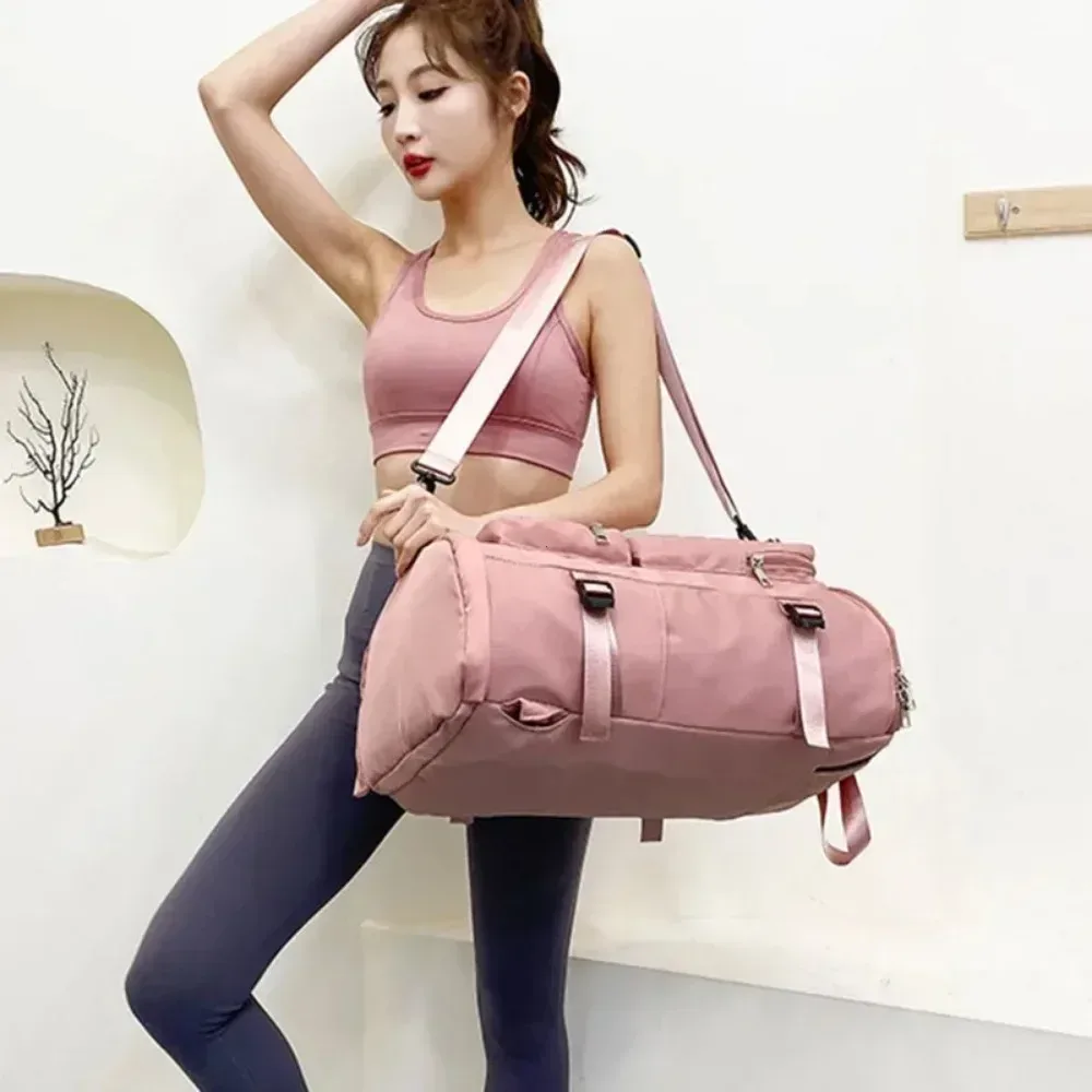 grands sacs à dos de voyage pour femmes, imperméables, élégants, décontractés, avec sangle de bagage, sacs de sport pour dames, yoga