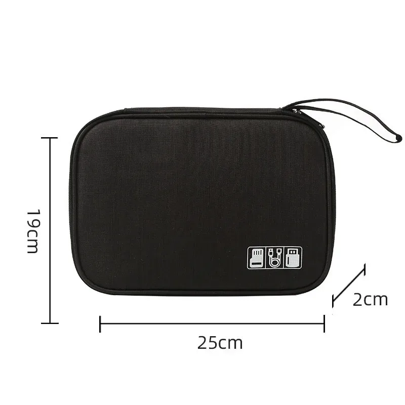 sac de rangement portable pour câbles de téléphone, organiseur d'accessoires électroniques, sac étanche pour câbles usb, chargeurs et prises