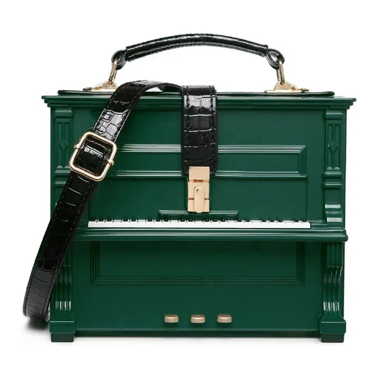 sac à main et pochette pour femme de haute qualité, modèle 2025, de créateur de mode célèbre, en silicone louis, forme piano, sacs fourre-tout pour femme