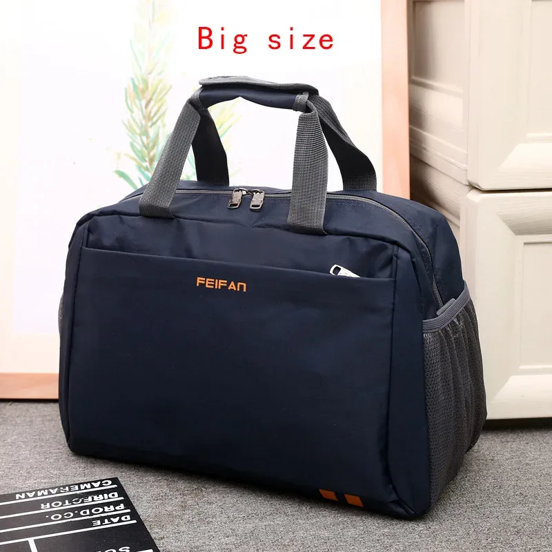 sac de voyage de grande capacité pour femmes et hommes, sac de sport d'affaires, cubes d'emballage, sac à main étanche pour bagages, sacs à bandoulière fourre-tout