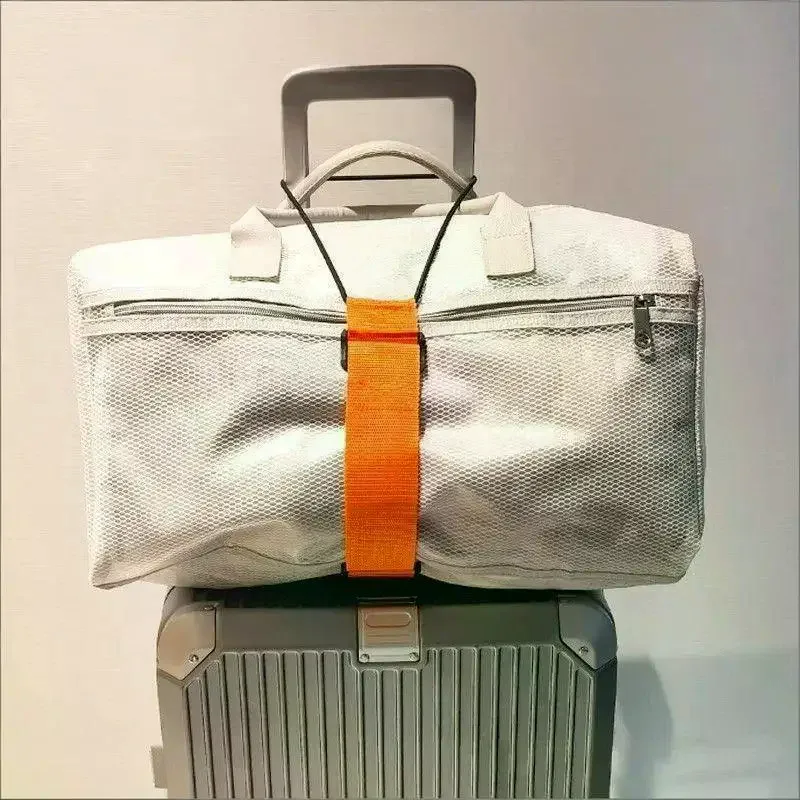 sangle de bagage élastique réglable, ceinture de sécurité de voyage, pour le transport de bagages, 2 pièces