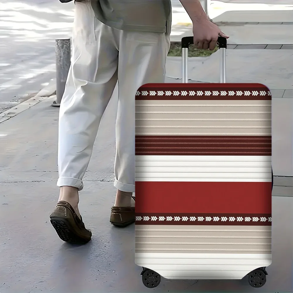 housse valise polyester gris bleu noir protection voyage format large variété usage safeguard valises transport