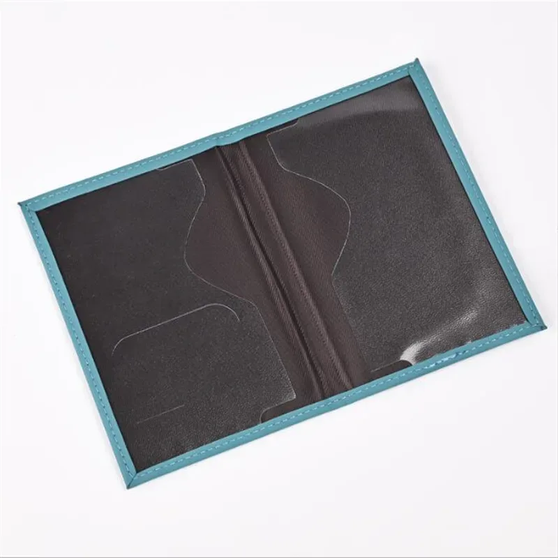 plan aérien accessoires de voyage porte-passeport couverture d'identité femmes hommes portable rose carte bancaire passeport affaires portefeuille en polyuréthane étui titulaire