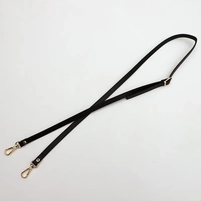 sacs à bandoulière en cuir pu, sangle de bricolage réglable, ceintures de sac à main noir, sangle de remplacement, accessoires de sac à bandoulière