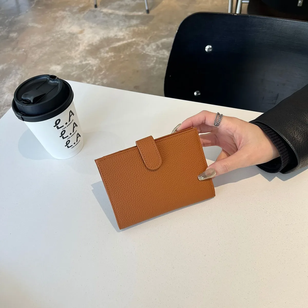 porte-passeport ultra-fin en cuir véritable avec nom personnalisé, nouveau porte-carte multifonctionnel, porte-billets, sac de rangement