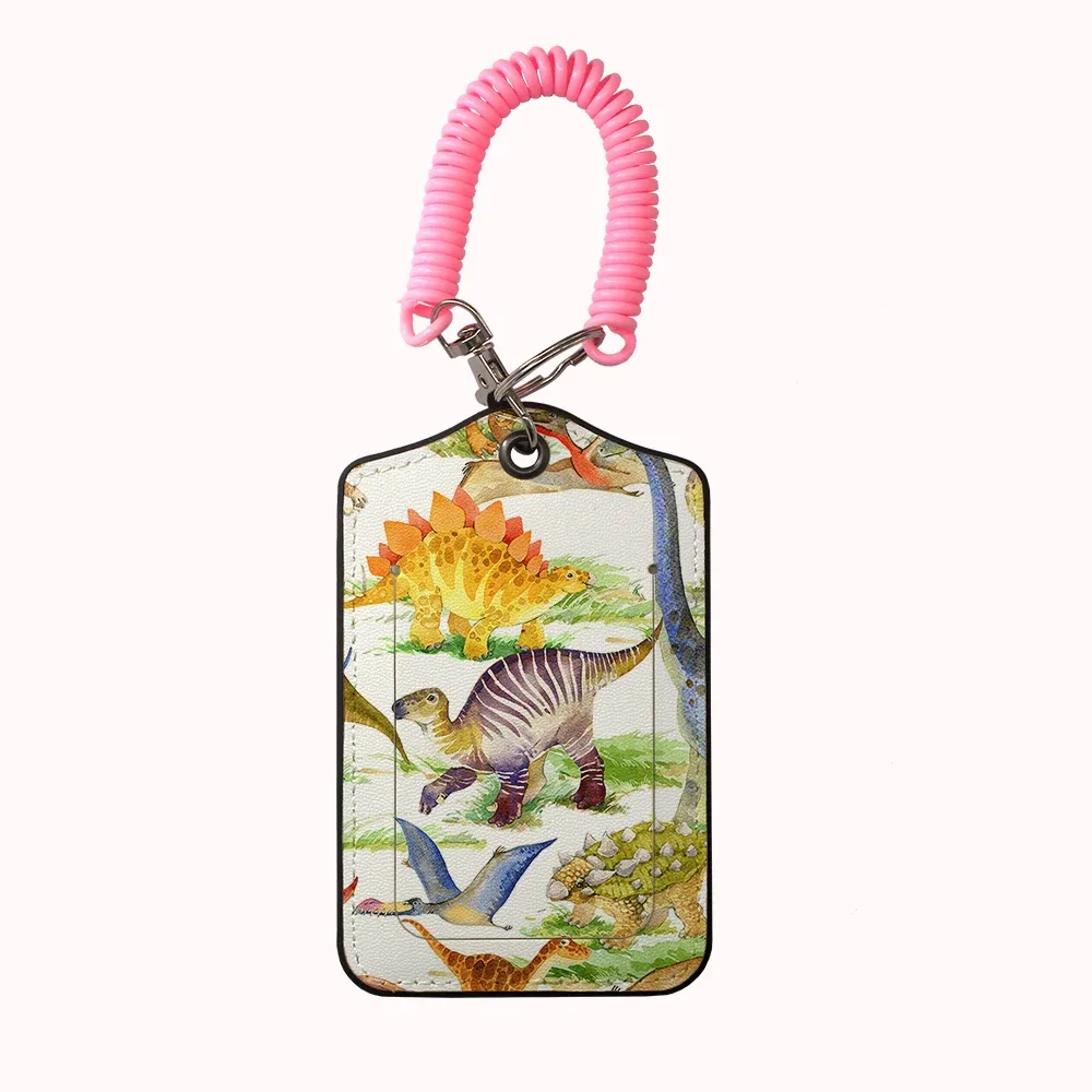 étiquette de bagage professionnelle en cuir hot animalsdinosaur team, étiquette d'adresse pour valise, étiquette d'identification nominative pour bagage de cabine