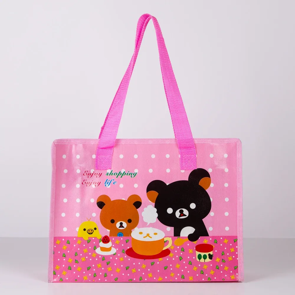 sac de shopping de grande capacité, étanche, réutilisable, pliable, pochette de rangement non tissée, sac à main à bandoulière imprimé floral