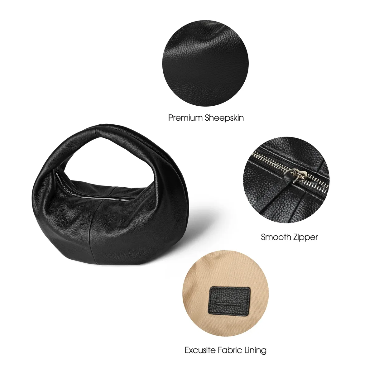 sac fourre-tout donnain en cuir souple, véritable daim, pour femme, grand format, en cuir de vachette, avec poignée supérieure, noir, polyvalent, tendance, pour le quotidien