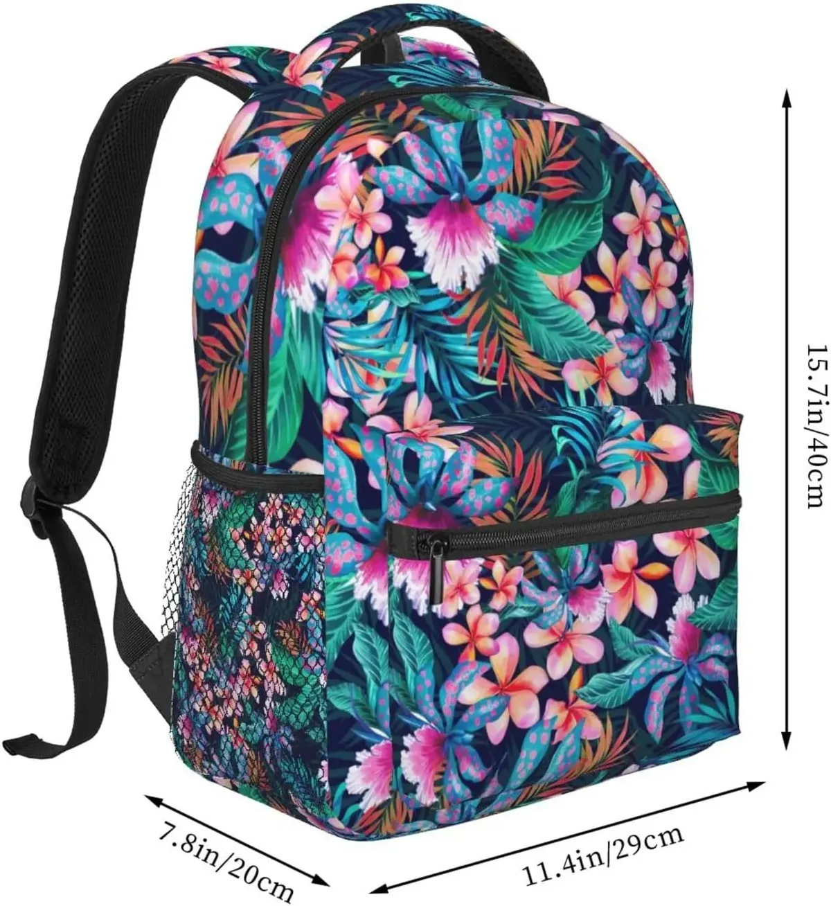sac à dos hawaïen pour hommes et femmes, sac à dos d'ordinateur, sac à livres, voyage, randonnée, camping, mode, hawaii