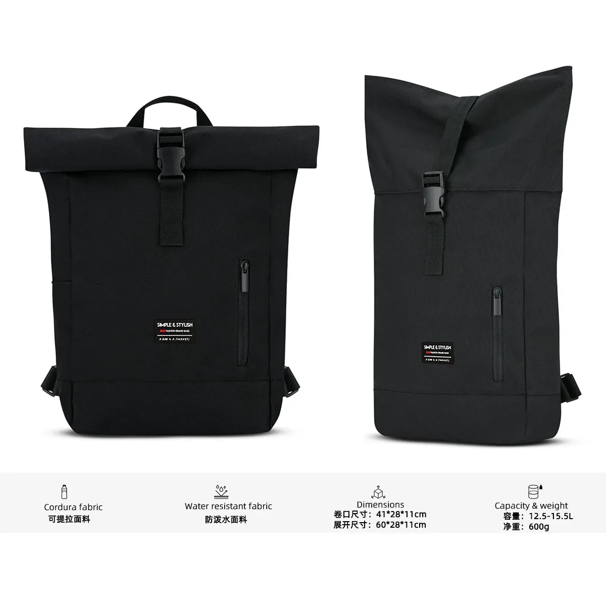 sac à dos d'école décontracté unisexe, cartable de voyage sportif, collège, nouvelle mode