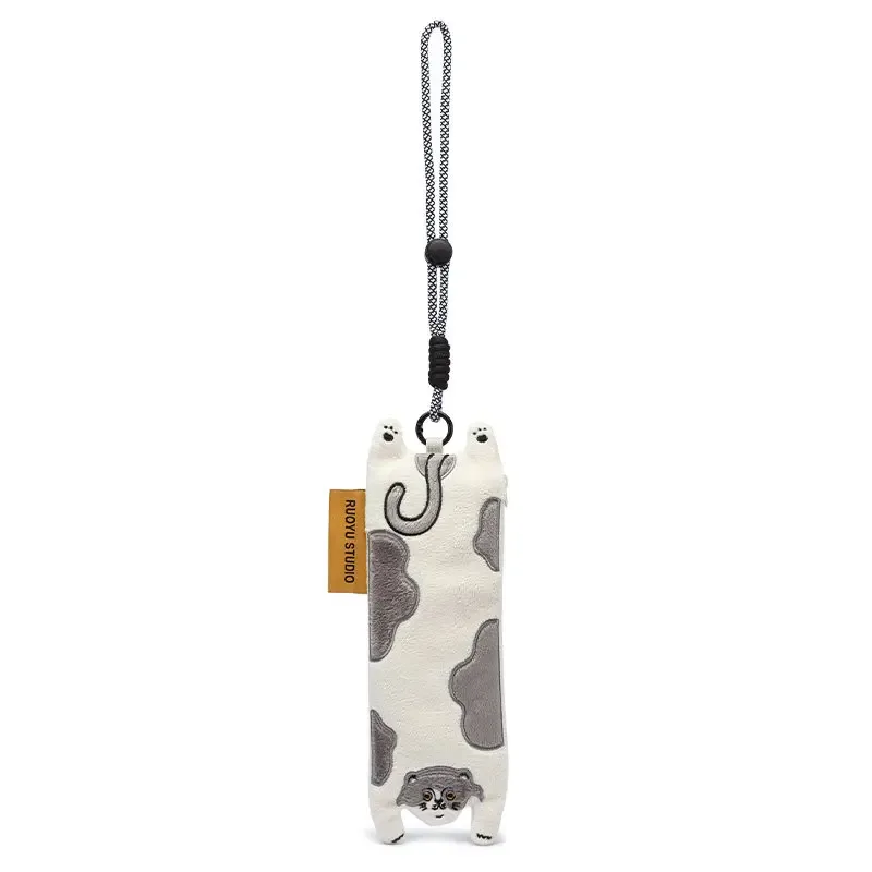 trousse de maquillage originale et mignonne en forme d'animal, trousse à crayons longue et légère, organisateur de soins de la peau et cosmétiques tendance