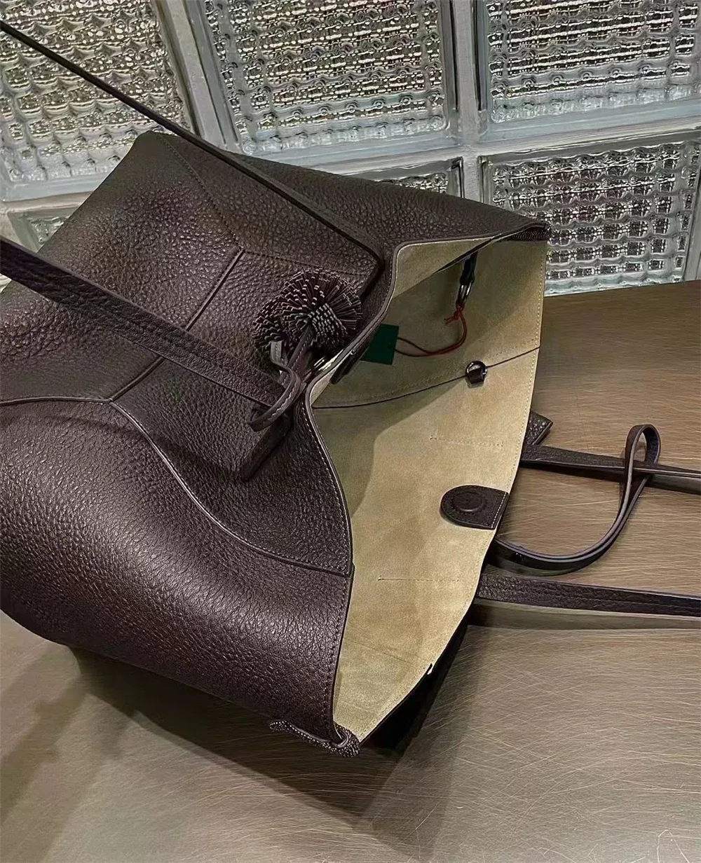 sac fourre-tout en cuir véritable de haute qualité pour femmes, grande capacité, sac à bandoulière/sac à main, décontracté et polyvalent