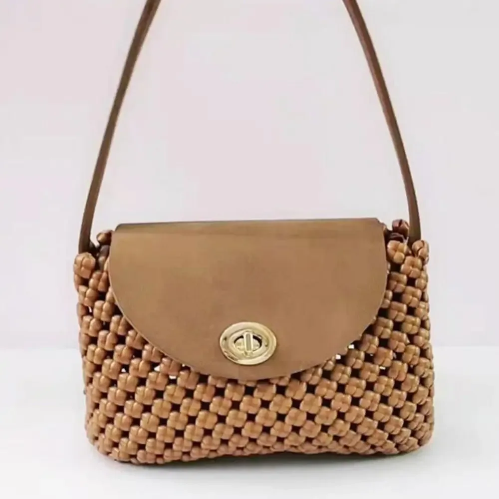 pochette fond ceinture sangle cuir perles motifs boucles hautequalité accessoires sacs main artisanat travail crochet reparation