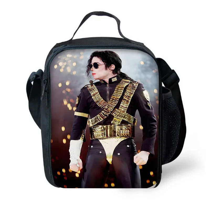 sac à dos pour enfants, chanteurs populaires, michaels jackson, avec sacs à déjeuner, sacs à crayons, sacs d'école pour garçons et filles, meilleur cadeau
