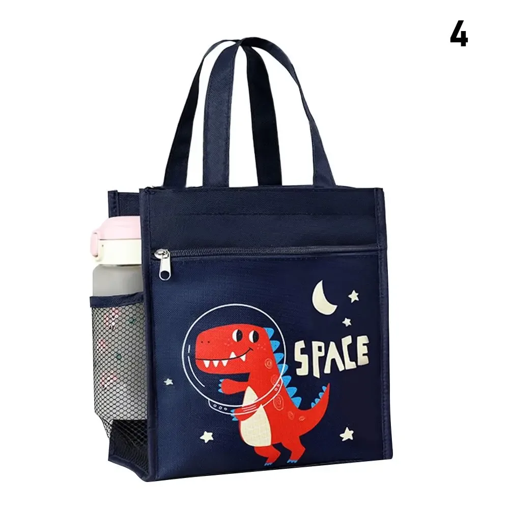 1 pièces organisateur de petit déjeuner sac thermique isolé sac de rangement sac à déjeuner mignon pique-nique voyage dessin animé refroidisseur boîte chaude enfant étudiant