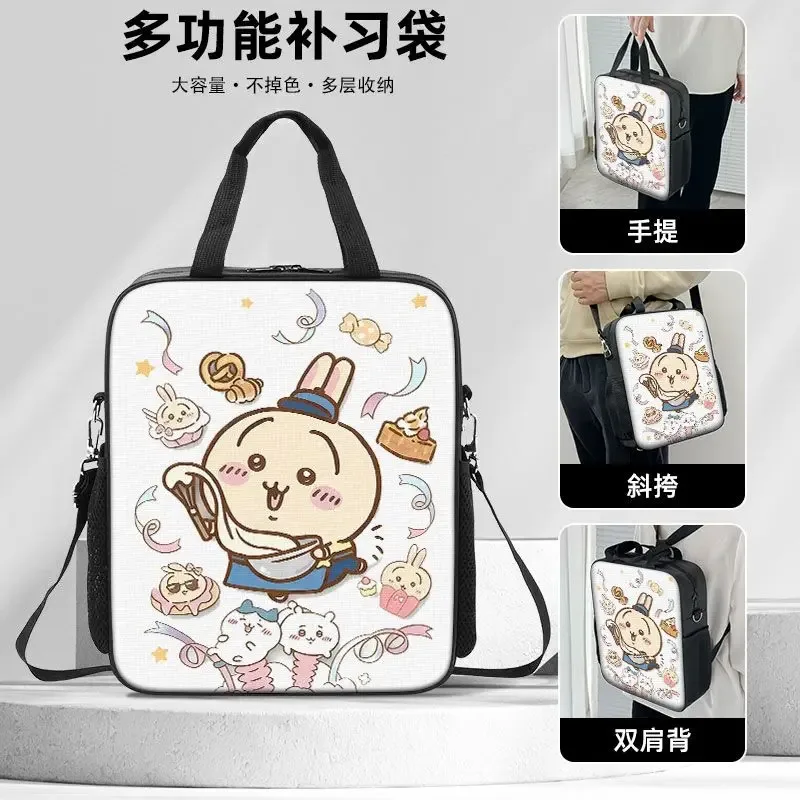 sac à dos scolaire chiikawa pour étudiants (garçons et filles), sac de transport pour livres, nouveau sac portable hachiware usagi pour femme