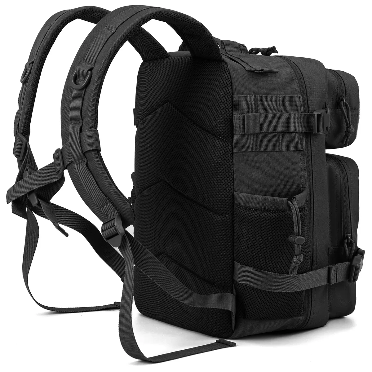 25l sac à dos tactique sac de plein air sac à dos de fitness sac à dos molle femmes/hommes randonnée sac à dos de survie hommes double porte-gobelet