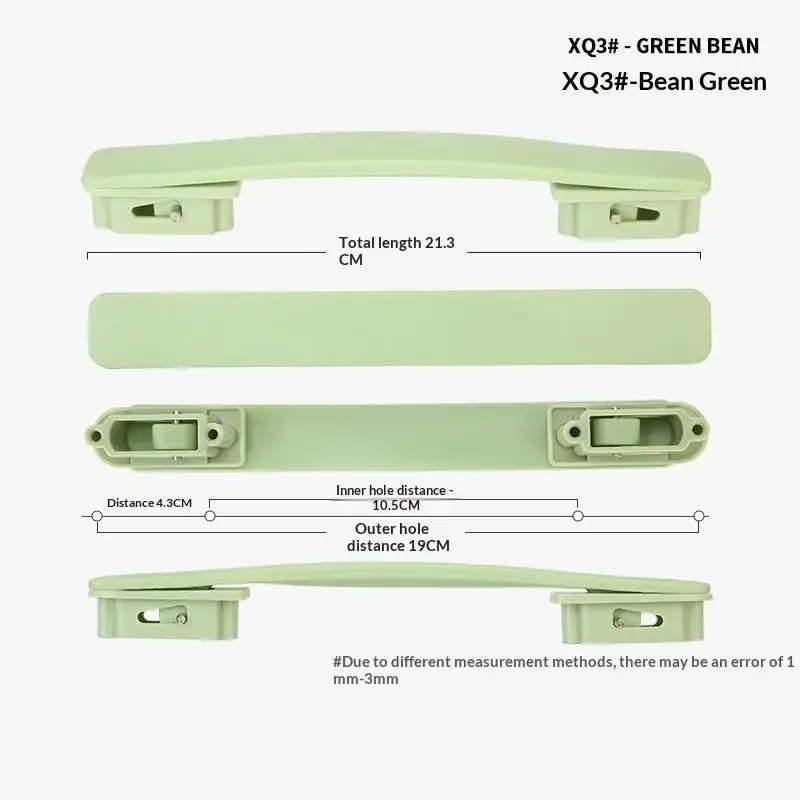 poignée remplacement universelle nylon haute qualité gris beige bleu marron noir vert rouge doré kaki pratique voyage