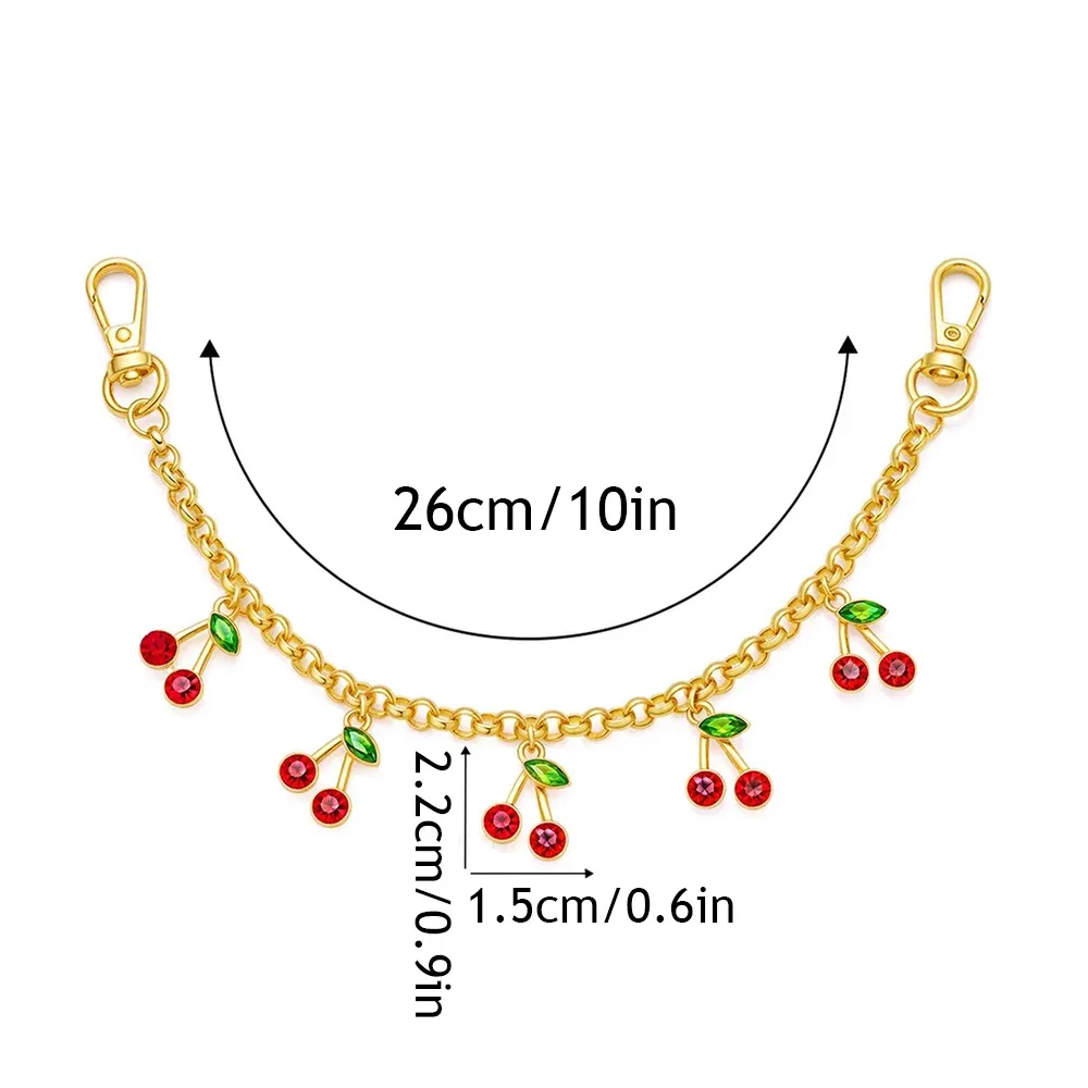 sac en fleurs de cerisier, pendentif, chaîne, nœud en forme de cœur, émail, breloque pour téléphone, chaîne, sangle d'extension, accessoires de sac à bandoulière