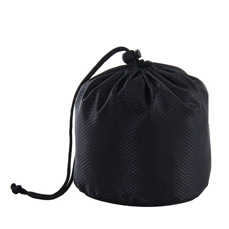 sac de rangement d'oreiller en mousse à mémoire de forme pour avion de voyage portable, sac de rangement d'oreiller en forme de cylindre, appui-tête de voyage, organisateur de coussin, sac d'emballage