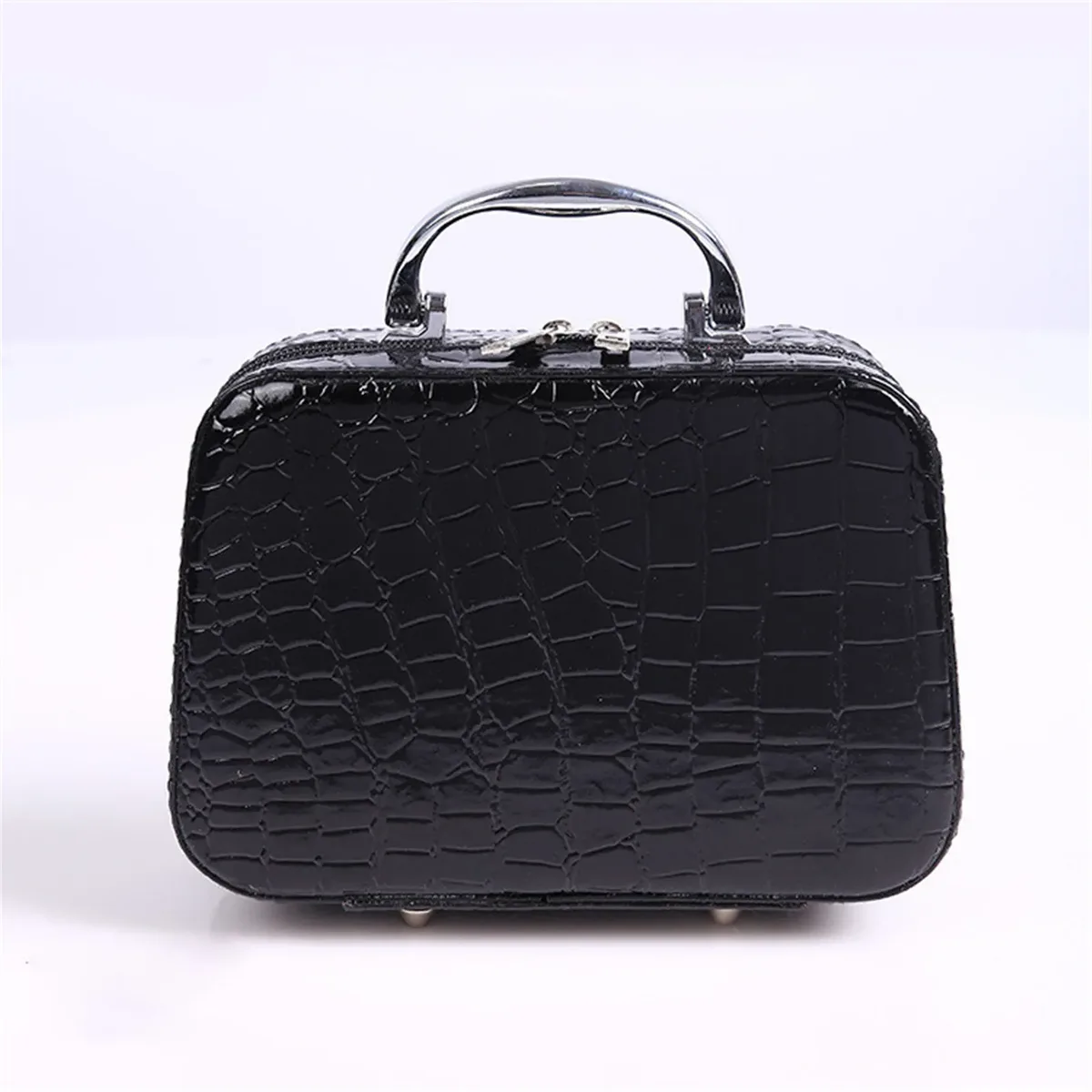 sac de beauté en cuir, sac de voyage, trousse à cosmétiques en pu, trousse de toilette pour collection de maquillage, usage professionnel, pour femmes