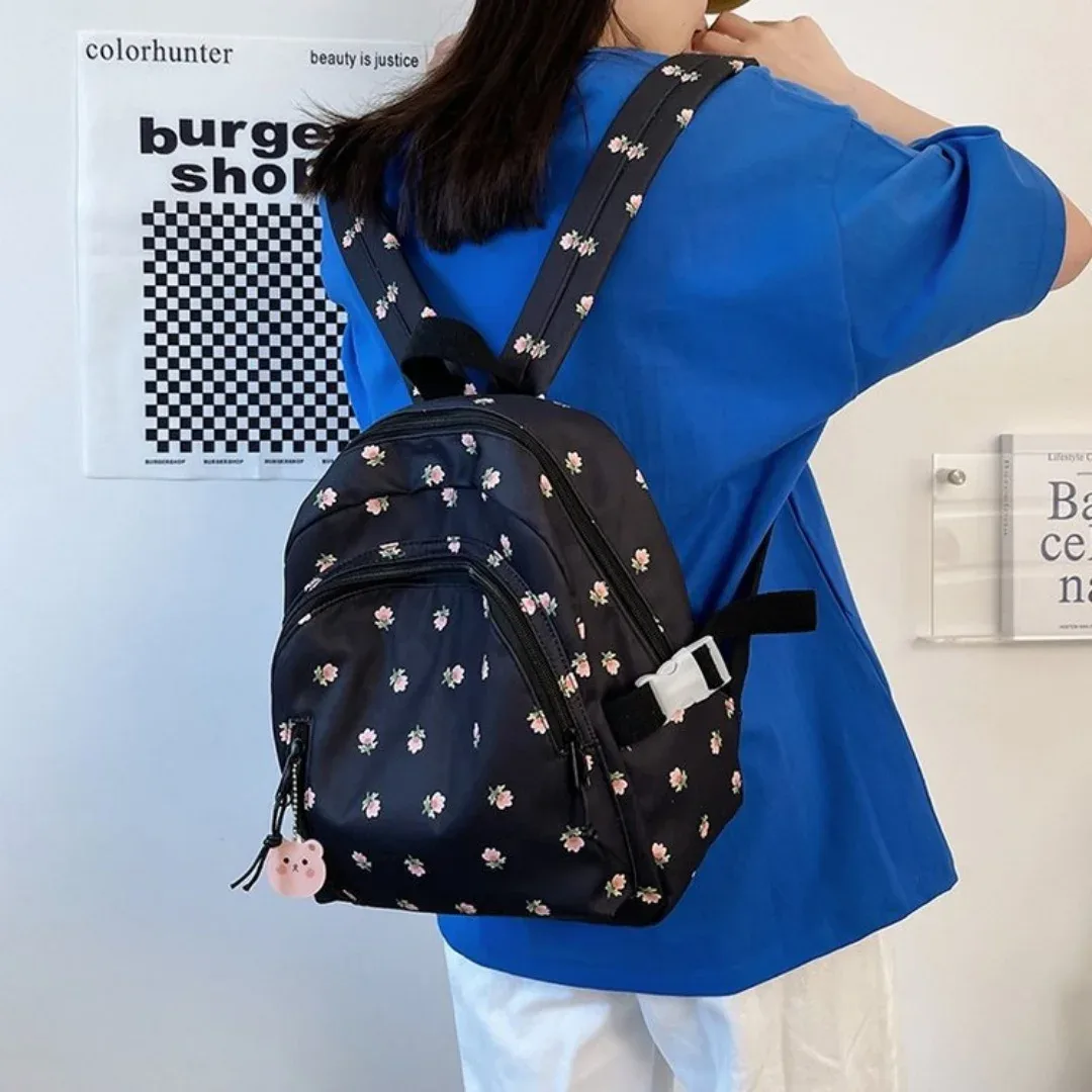 mini sac à dos imprimé style japonais et coréen pour écoliers, nouveau sac à dos décontracté
