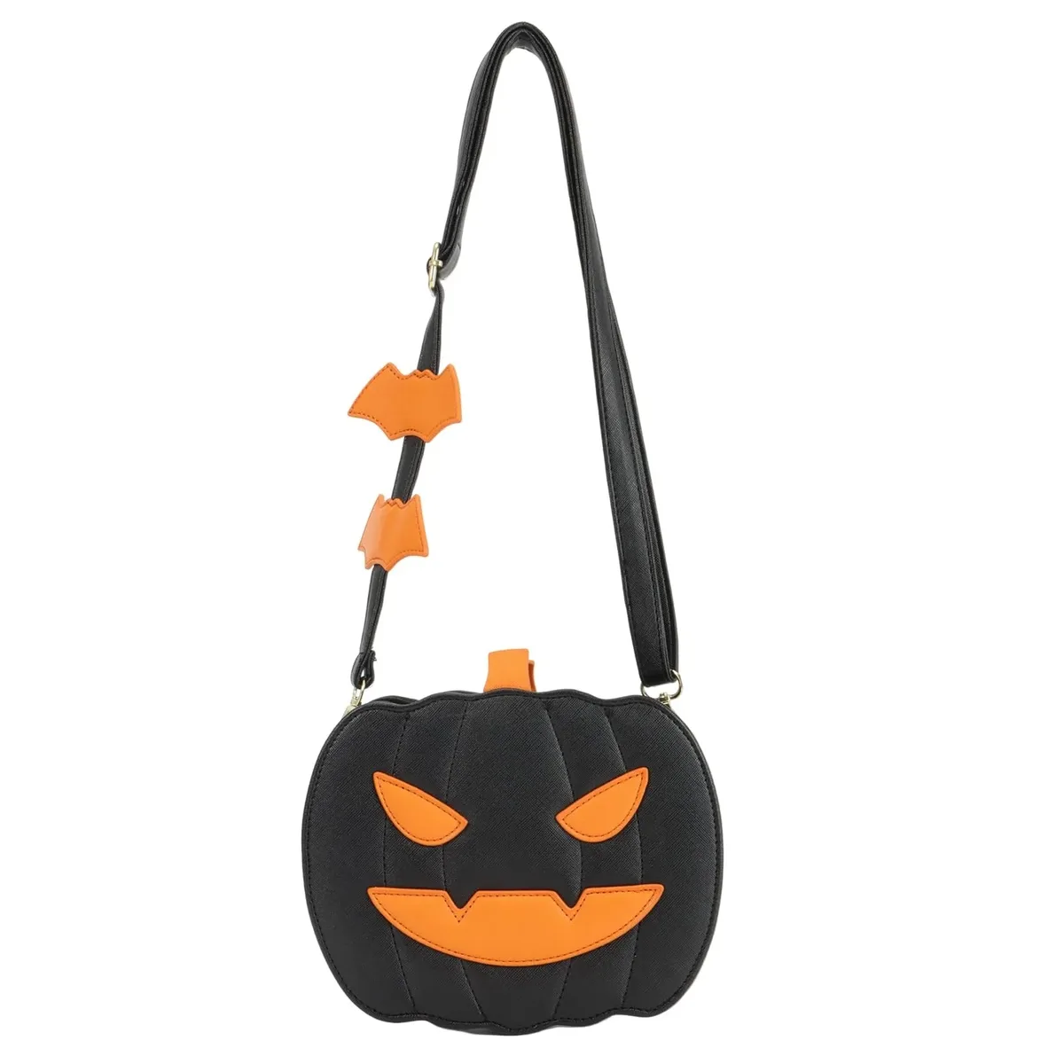 sac à bandoulière en cuir pu pour femme, sac à main d'halloween, sac à provisions d'halloween, sac de messager démon, initié à la aliments