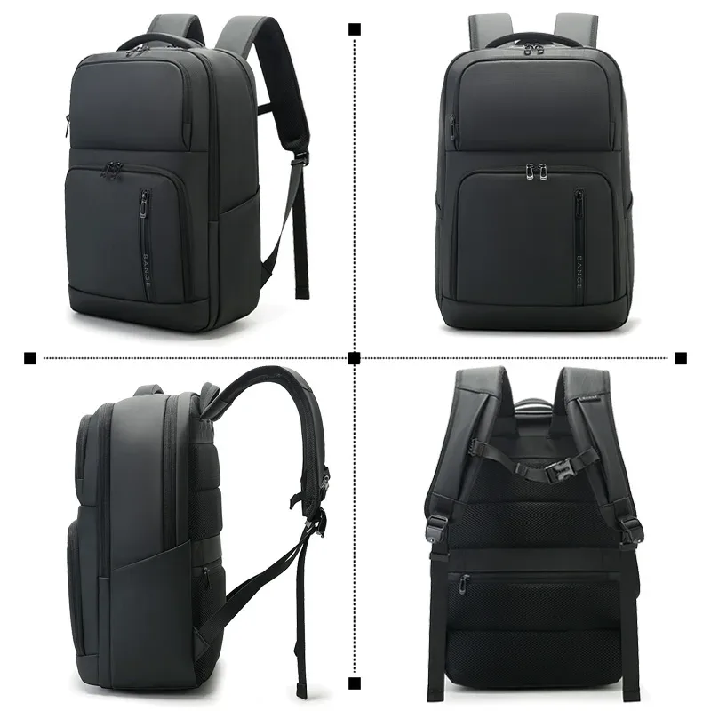 sac à dos pour ordinateur portable bange, nouvelle arrivée, grande capacité, léger, imperméable, 15,6 pouces, pour hommes, adolescents, sac d'école