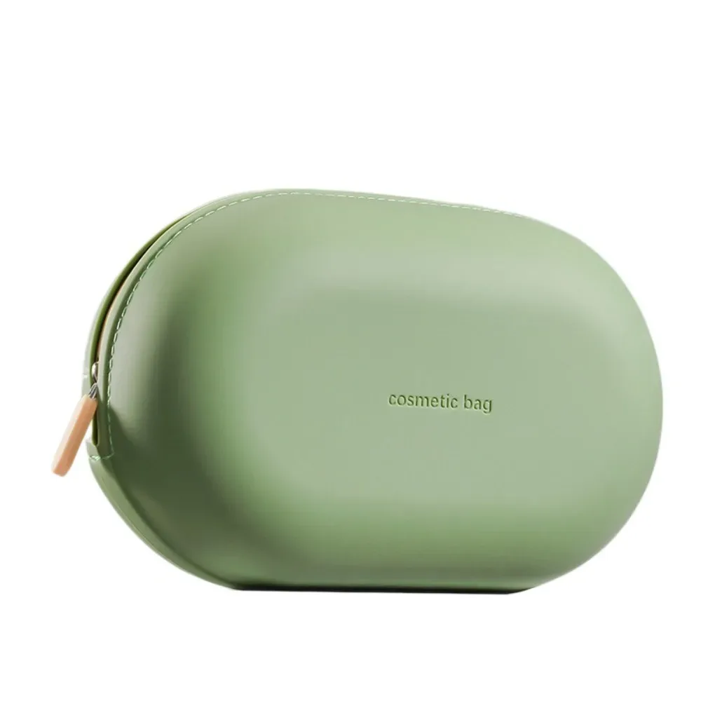 nouvelle trousse de toilette portable grande capacité pour voyage d'affaires, sac de rangement en silicone pour cosmétiques, trousse de maquillage étanche et mignonne