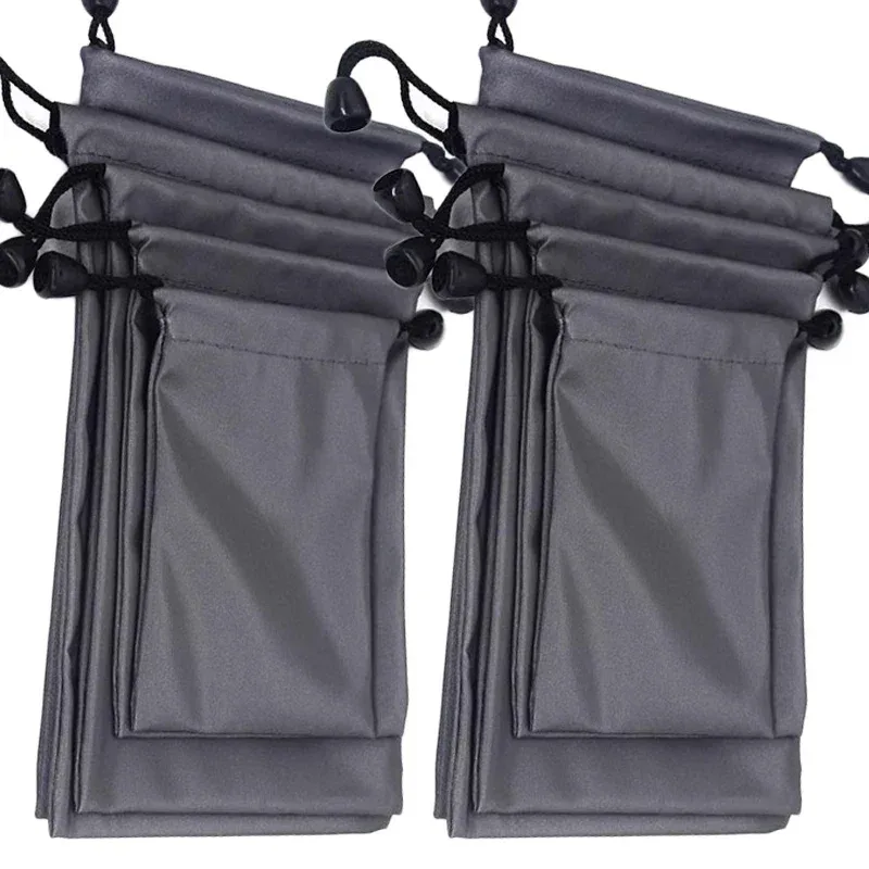 sac à cordon étanche, pochette pour câble de données pour casque, sacs anti-poussière pour pièces de monnaie, écouteurs, sac de rangement pour téléphone portable, étui de transport pour lunettes et écouteurs