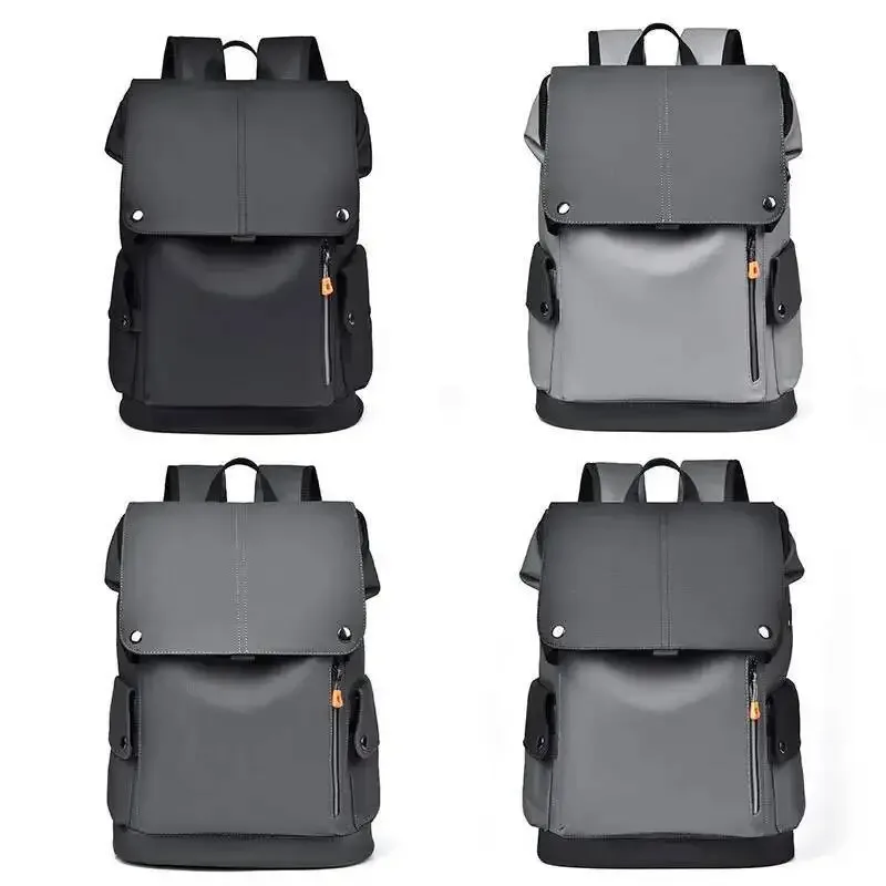 sac de voyage pour ordinateur portable de grande capacité, sac utilitaire de travail, sacs à double épaule en cuir pu tendance, sac à dos d'affaires pour hommes, nouvelle collection